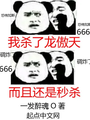 《我杀了龙傲天》小说封面