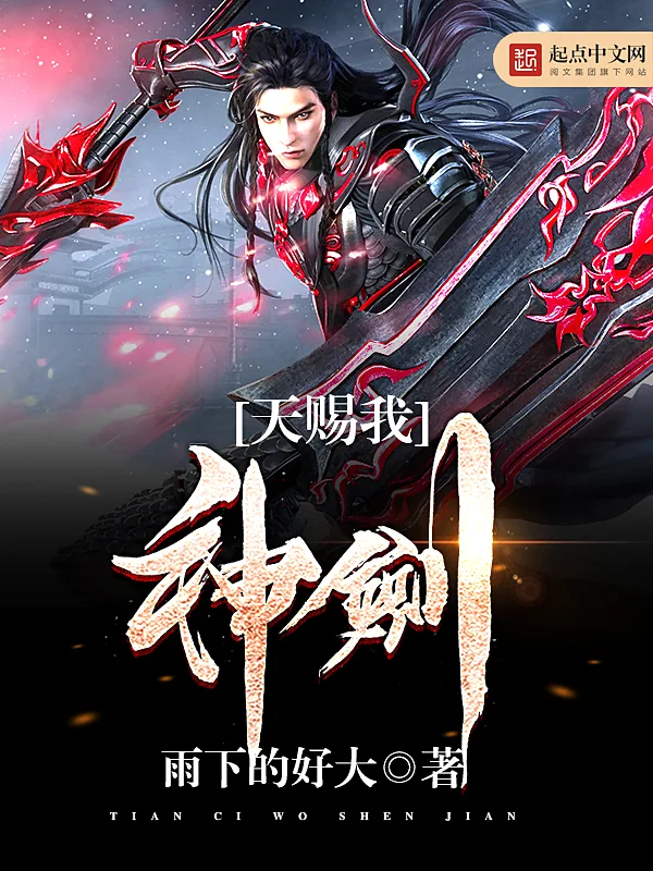 《天赐我神剑》小说封面