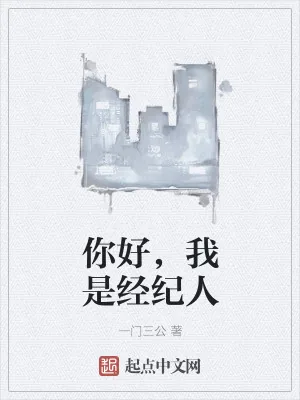 《你好，我是经纪人》小说封面