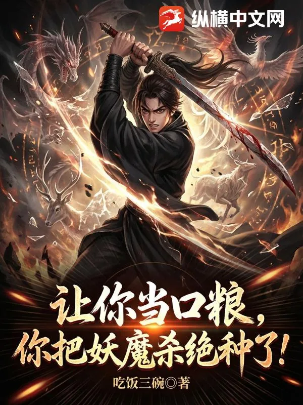 《让你当口粮,你把妖魔杀绝种了?》小说封面