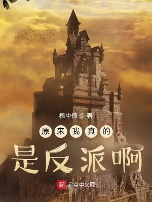 《原来我真的是反派啊！》小说封面