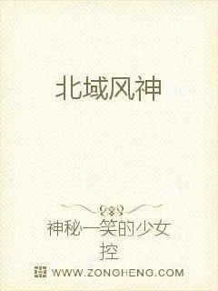 《北域风神》小说封面
