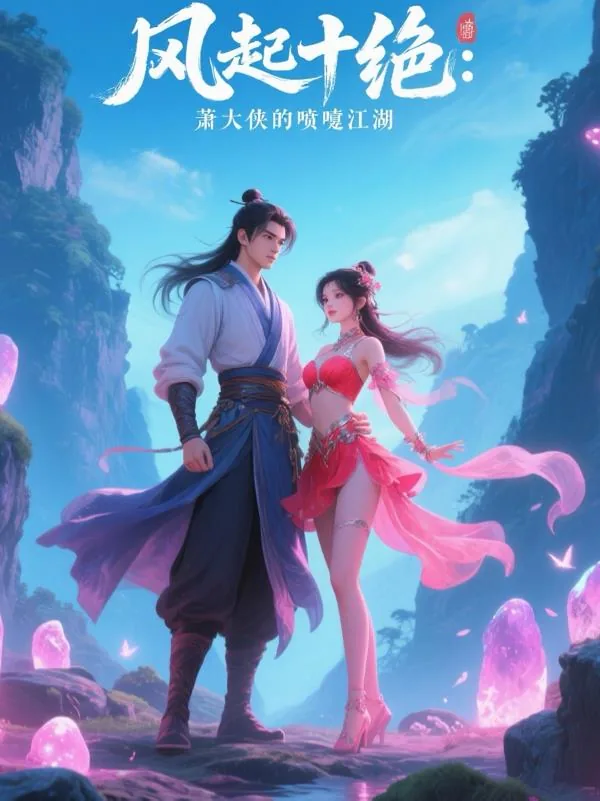 《风起十绝:萧大侠的喷嚏江湖》小说封面