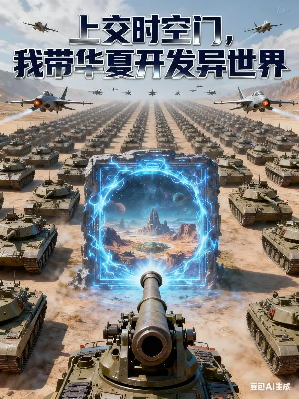 《上交时空门，我带华夏开发异世界》小说封面