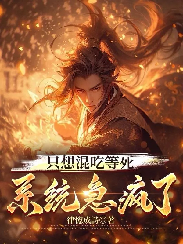 《只想混吃等死，系统急疯了》小说封面