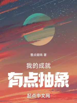 《我的成就有点抽象》小说封面