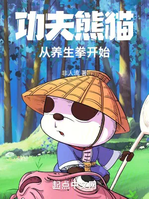 《功夫熊猫，从养生拳开始》小说封面