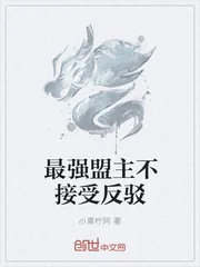 《最强盟主不接受反驳》小说封面