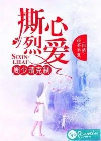 《撕心烈爱：周少请克制》小说封面