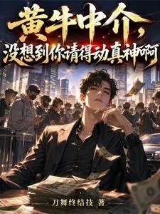 《黄牛中介，没想到你请得动真神啊》小说封面