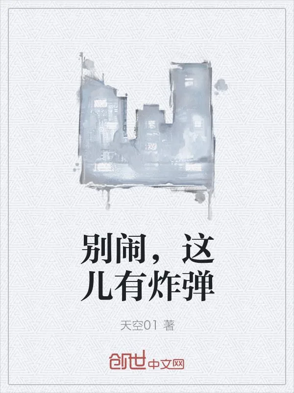 《别闹，这儿有炸弹》小说封面