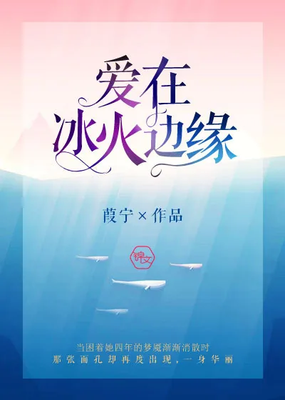 《爱在冰火边缘》小说封面