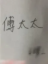 《傅太太》小说封面