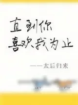 《直到你喜欢我为止》小说封面