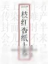 《一枝红杏纸上春》小说封面