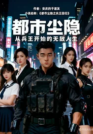 《都市尘隐》小说封面