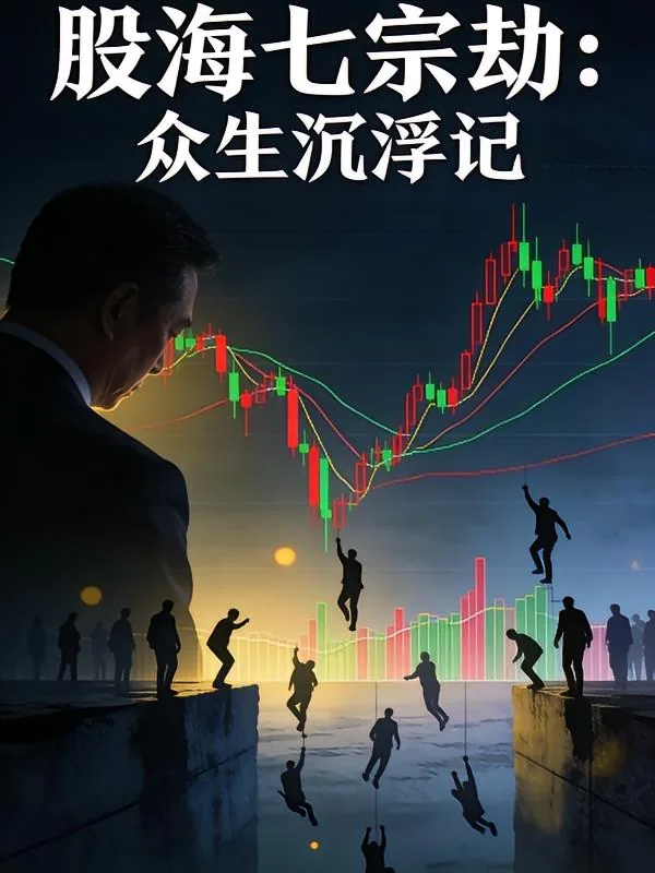 《股海七宗劫：众生沉浮记》小说封面