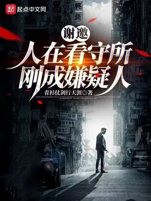 《谢邀，人在看守所，刚成嫌疑人》小说封面