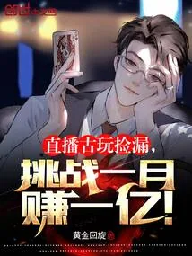《直播古玩捡漏，挑战一月赚一亿！》小说封面