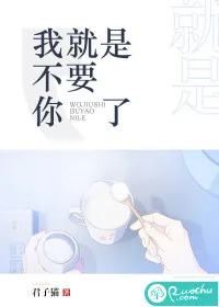 《我就是不要你了》小说封面