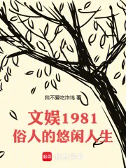 《文娱1981：俗人的悠闲人生》小说封面