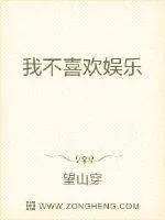 《我不喜欢娱乐》小说封面